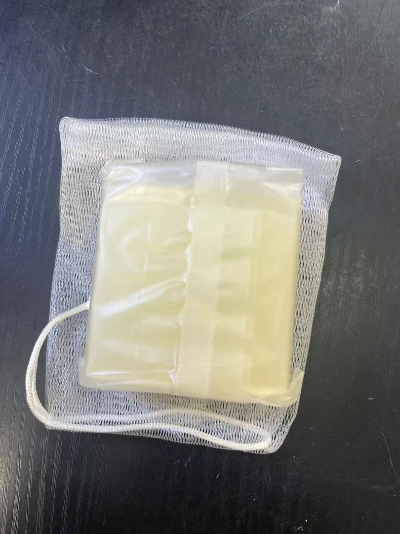 手工纱网羊奶香皂