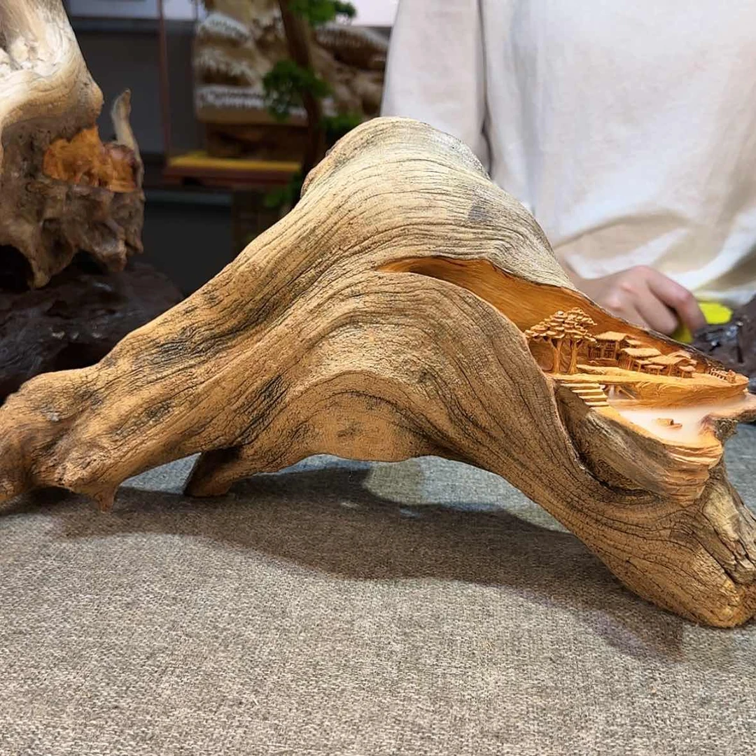 【闪购商品】崖柏根雕