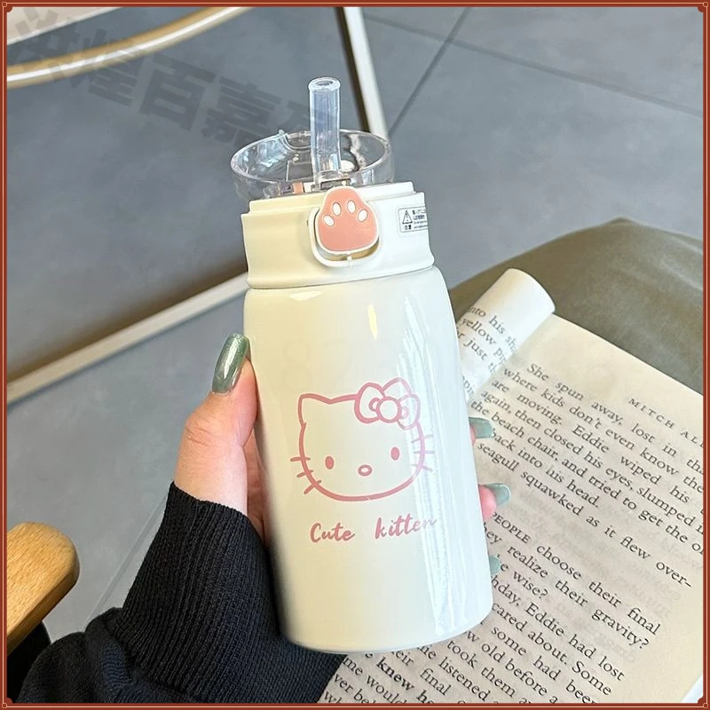 创意高颜值保温杯子学生运动水壶可爱手提便携学生杯水杯学生专用