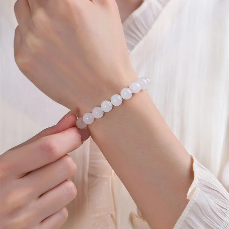 非金属仿水晶手链 天然手串饰品手串女款百搭情侣时尚手链