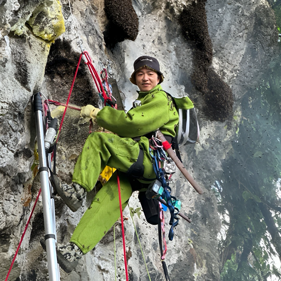 ༺悬崖黑巢蜜༻ 2500克/一桶 新鲜原始蜂巢蜜