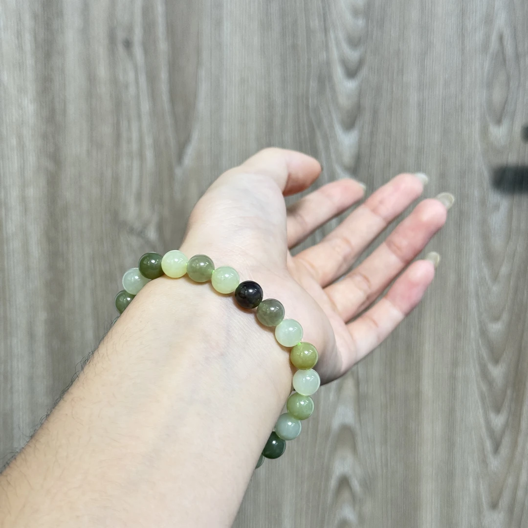 和田玉多宝手串8mm