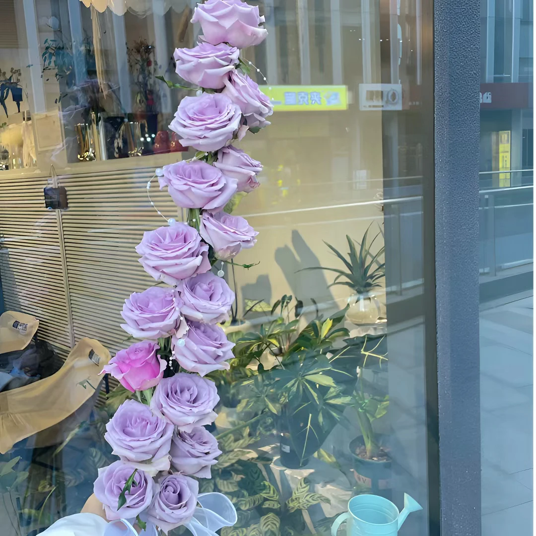 网红爆款♥️一米玫瑰新鲜花束送女朋友送朋友全国配送