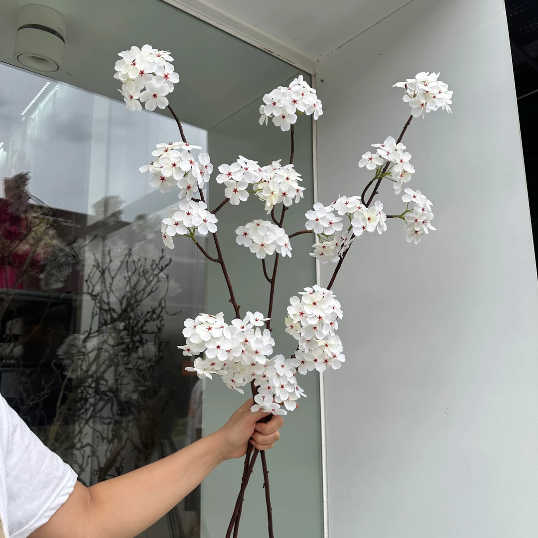 梨花枝 仿真花假花家居摆放插花