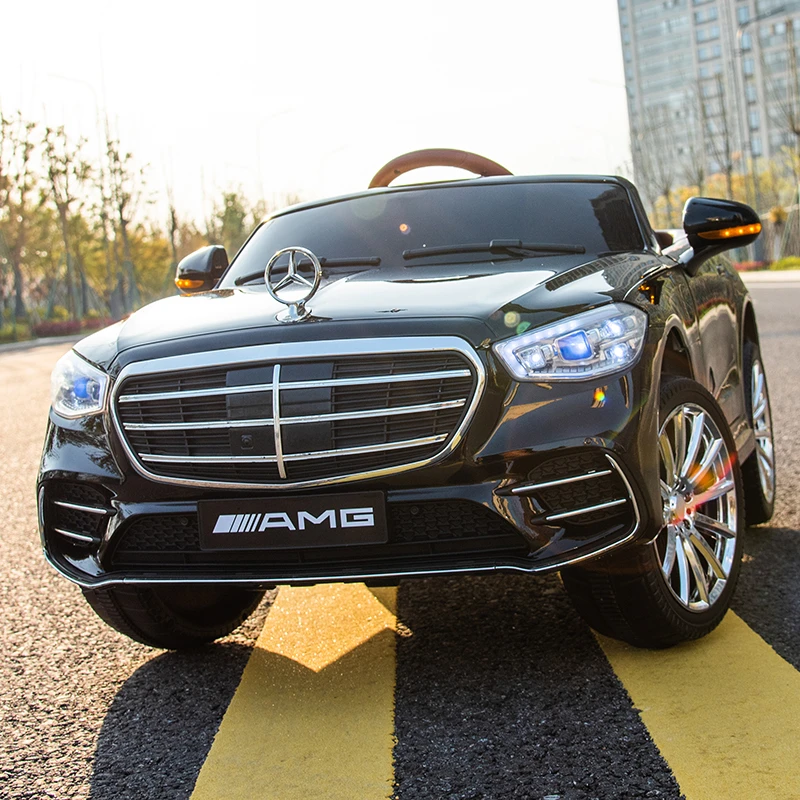 奔驰儿童电动车四轮四驱汽车男女小孩带遥控可坐人玩具车宝宝童车
