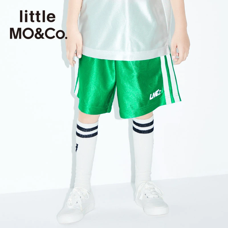 领券到手59米-little moco童装夏季男童短裤五分裤#KBO2SOT037