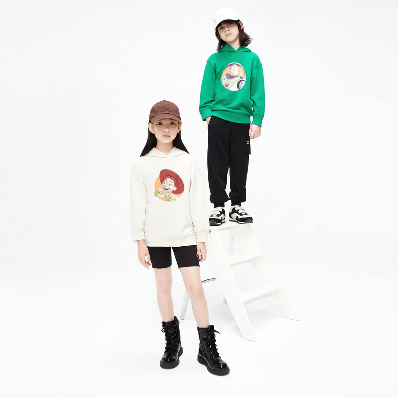 littlemoco童装男女童连帽长袖卫衣#KBC3SWST04
