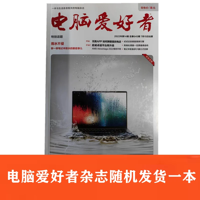 电脑爱好者/微机/计算机应用文摘/新潮电子杂志19-22年随机发