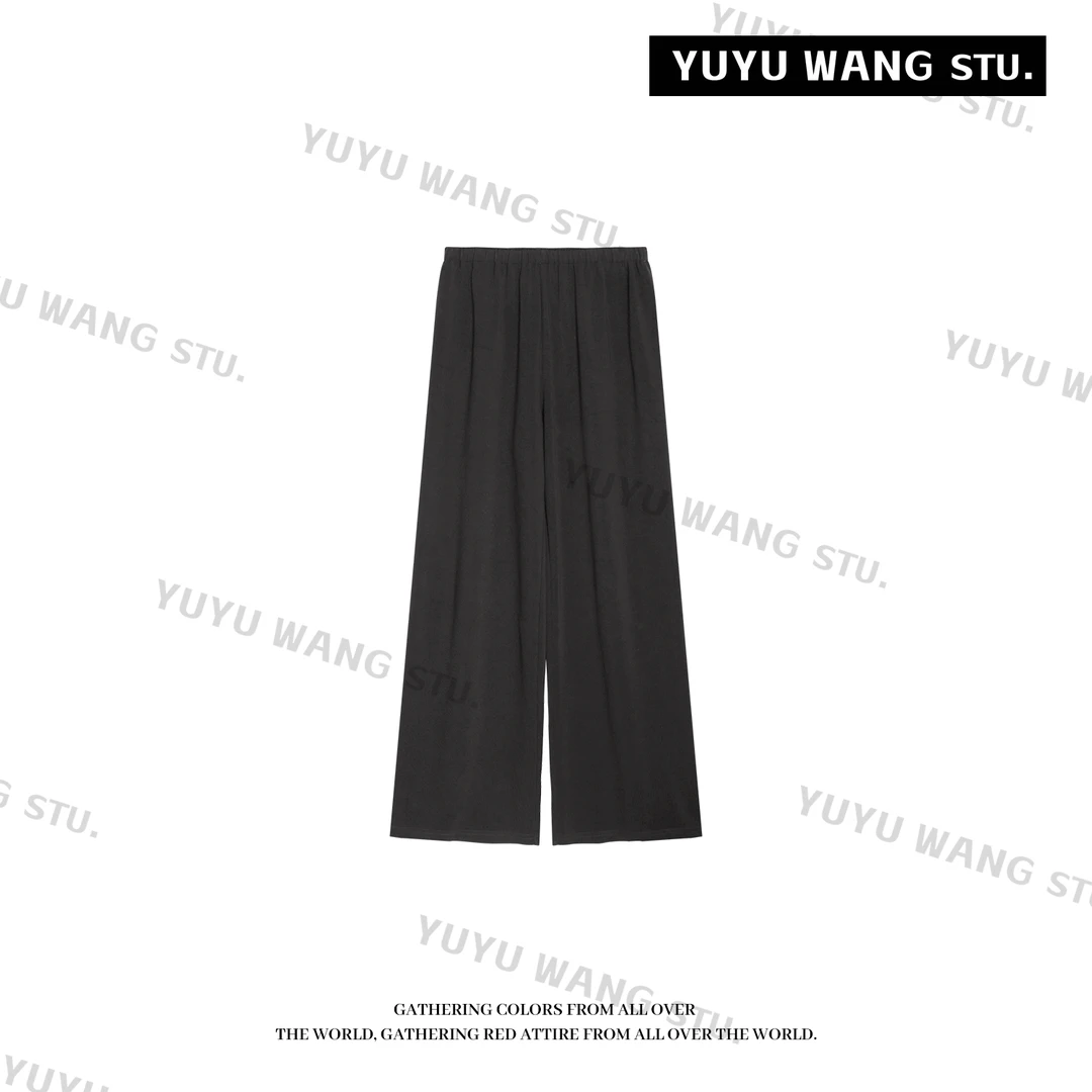 YUYU WANG 【遛弯】烟灰色裤子 RBZ2FD203