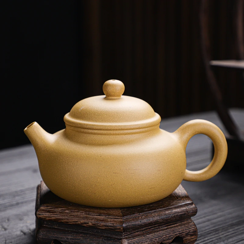 GF250宜兴紫砂壶200CC中式家用泡茶壶半手工紫砂茶壶茶具