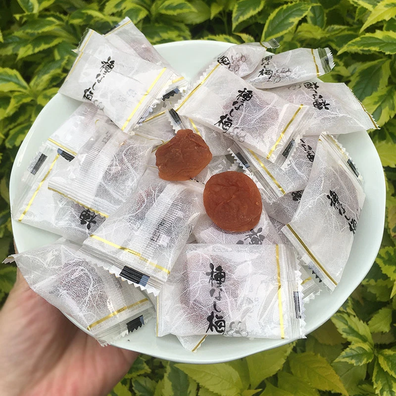话梅日式梅饼无核梅饼话梅肉酸梅干独立包装休闲零食小吃散装蜜饯