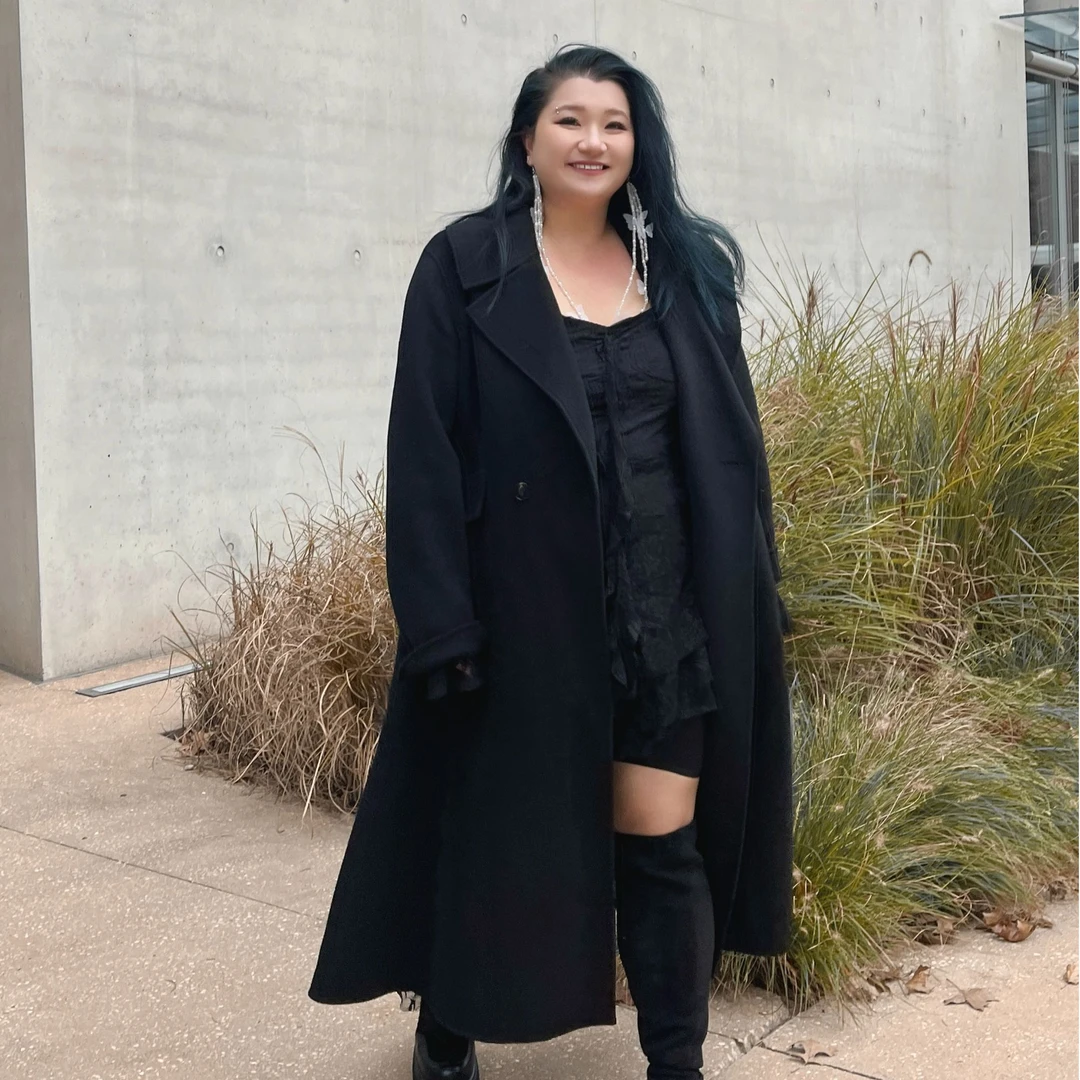 雅典女郎美丽客栈秋冬高级双面呢羊绒大衣气质中长款羊毛外套女