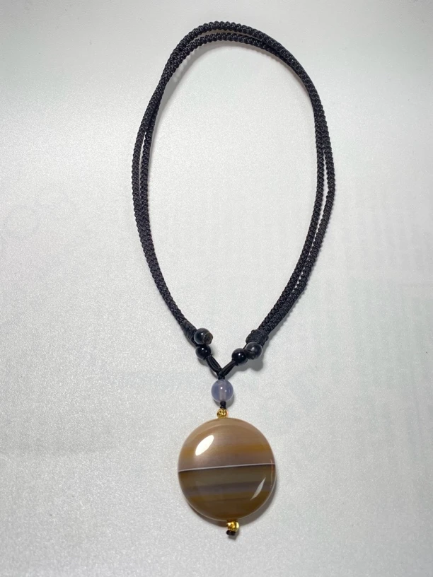 原矿巴玉海玉玛瑙珠天然线条象形缠丝玛瑙 尺寸32.5/10.5