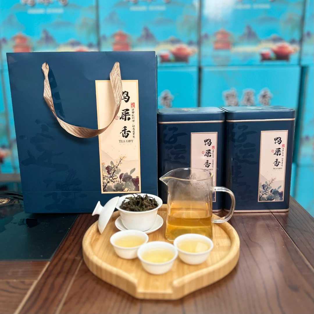 潮州凤凰单枞鸭屎香茶叶雪春当季清香型潮汕功夫茶乌龙茶罐装试吃