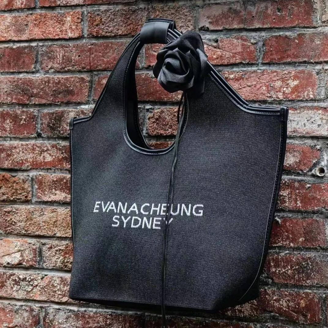 EvanaCheung【菜篮子系列】星空版Sydney字母托特包大/小号（现货）