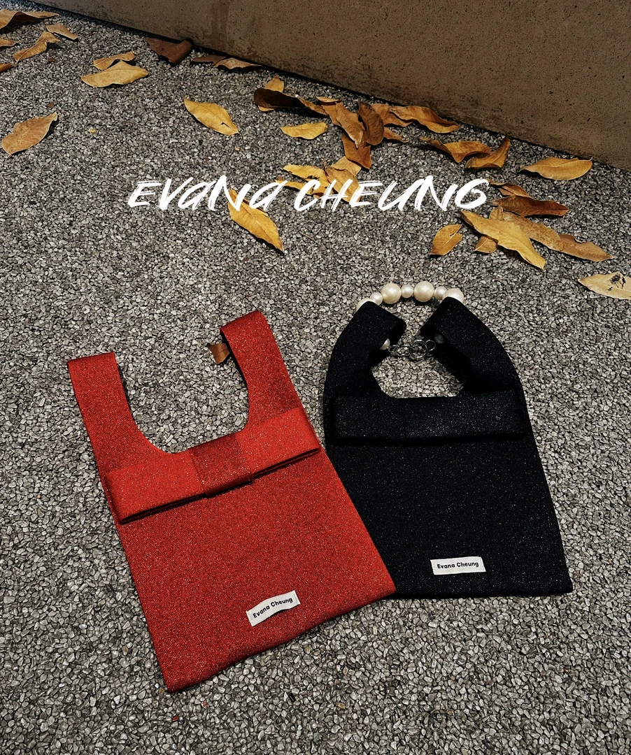 Evana Cheung【好事系列】/小号星空限量蝴蝶结手拎包 N+16