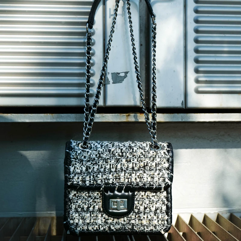 澳洲设计师品牌EvanaCheung【香榭丽舍系列】单肩手提包（现）