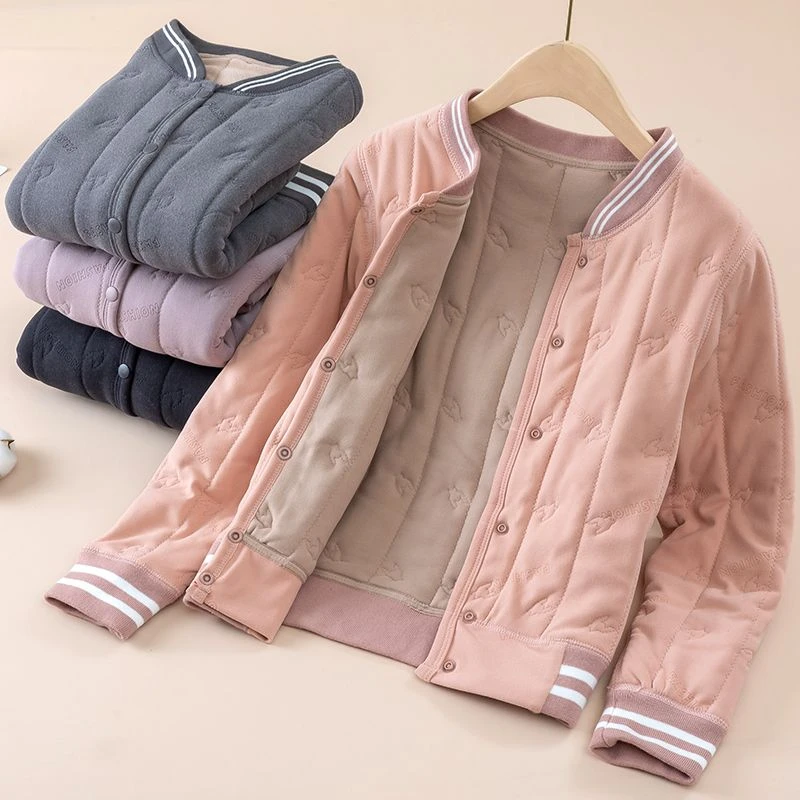 儿童小棉袄男童校服内胆神器加厚内穿女童保暖棉服外套冬