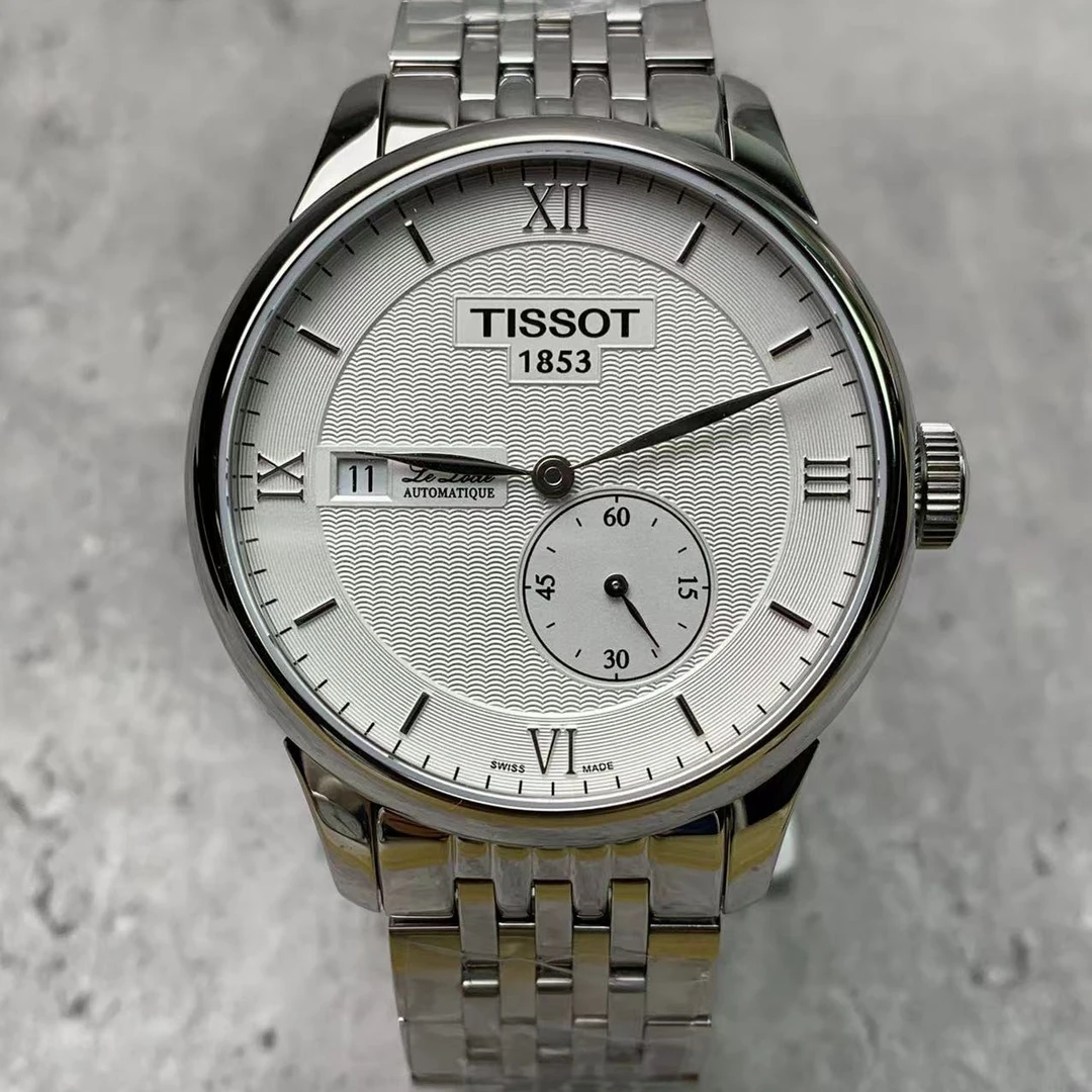 全新未使用 Tissot/天梭 力洛克/参考6550//表径39.3mm//机械男表