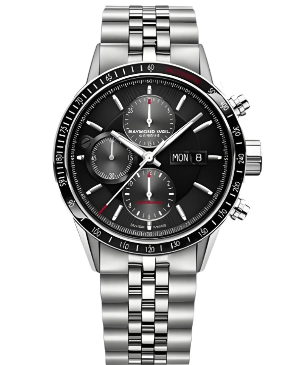全新未使用 RAYMOND WEIL/蕾蒙威 自由骑士/参考20500/表径42男表