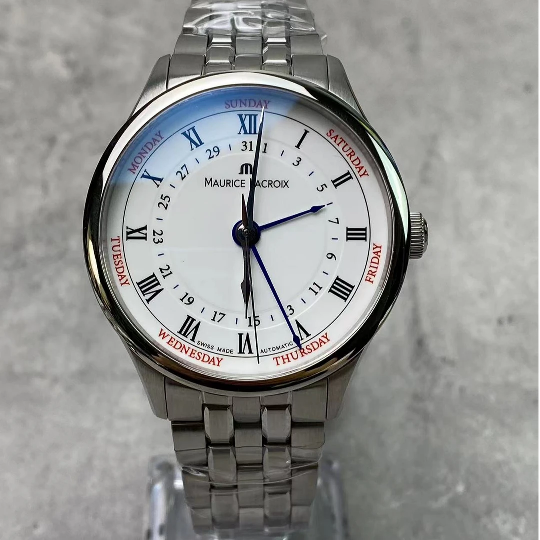 全新未使用 Aimei/艾美 匠心系列/表径40mm/男士机械表