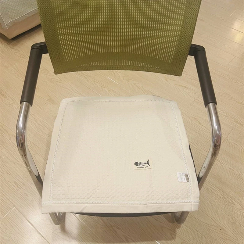 羽宏华夫格四季通用防滑学生椅垫办公家用餐椅垫可定制同款沙发垫