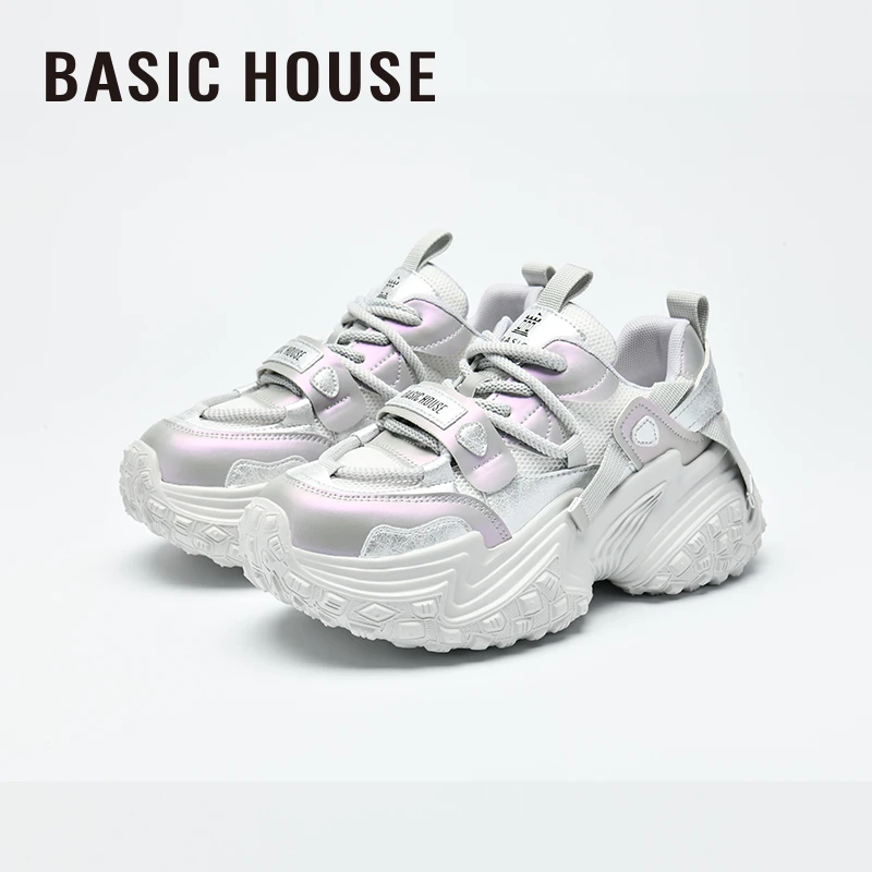 【紫微星】BASIC HOUSE 百家好运动休闲老爹鞋时尚百搭潮流气质女鞋