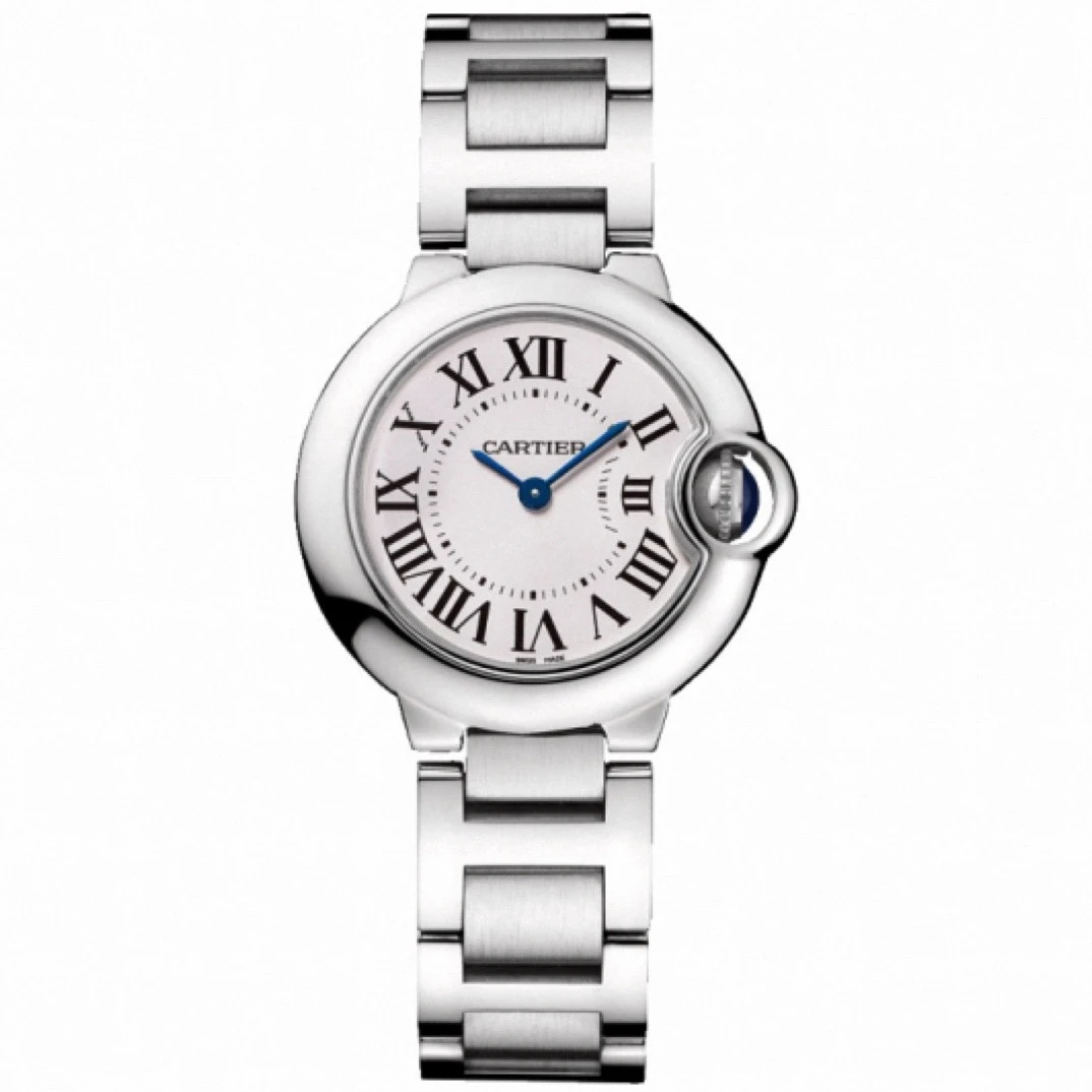 99新 Cartier/卡地亚 /28蓝气球/20年全套/28MM/公价38900/石英/