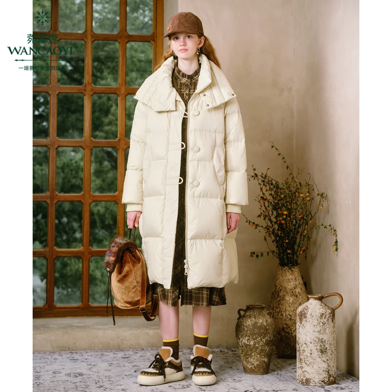 【商场同款】【艺术运动】菀壹2024冬季新款羽绒服Y16132451