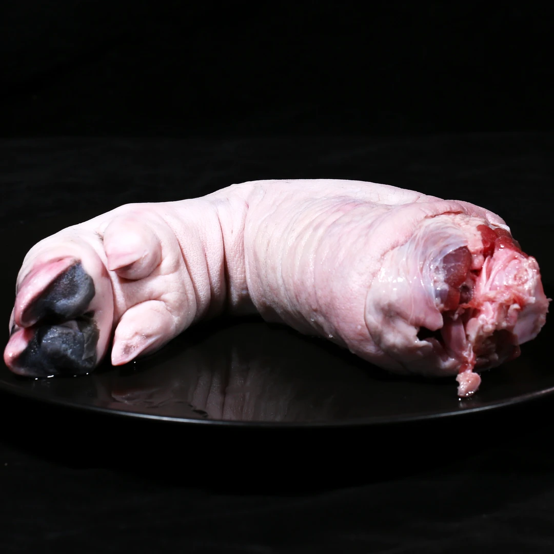 农家散养1年黑毛土猪猪蹄 猪手 带肉猪脚1000g 新鲜现杀顺丰冷链