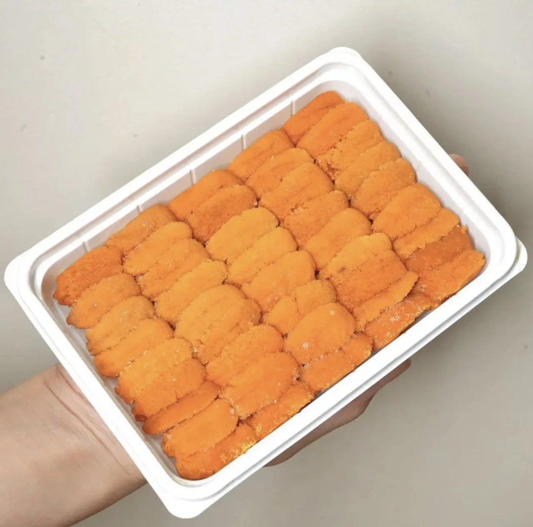 大连马粪海胆冷冻净肉100g/盒 （一单3盒）