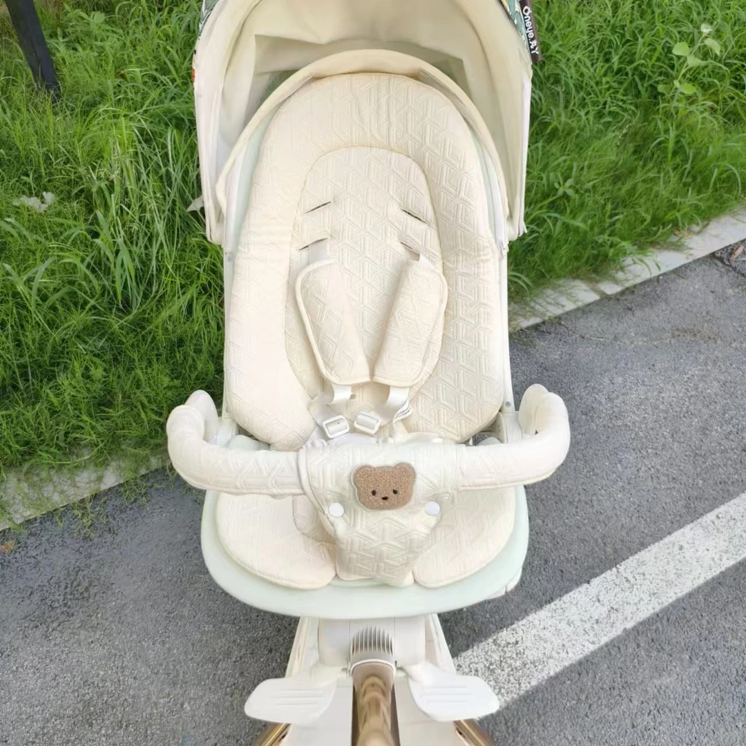 t6plus遛娃坐垫跨护片围挡扶手套t6遛娃车棉垫秋冬天遛娃通用垫子