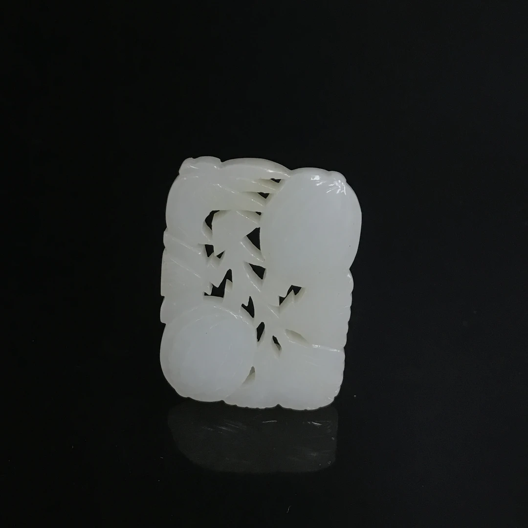 清代和田玉瓜果佩/508514/收藏/传承/【友谊文物商店】