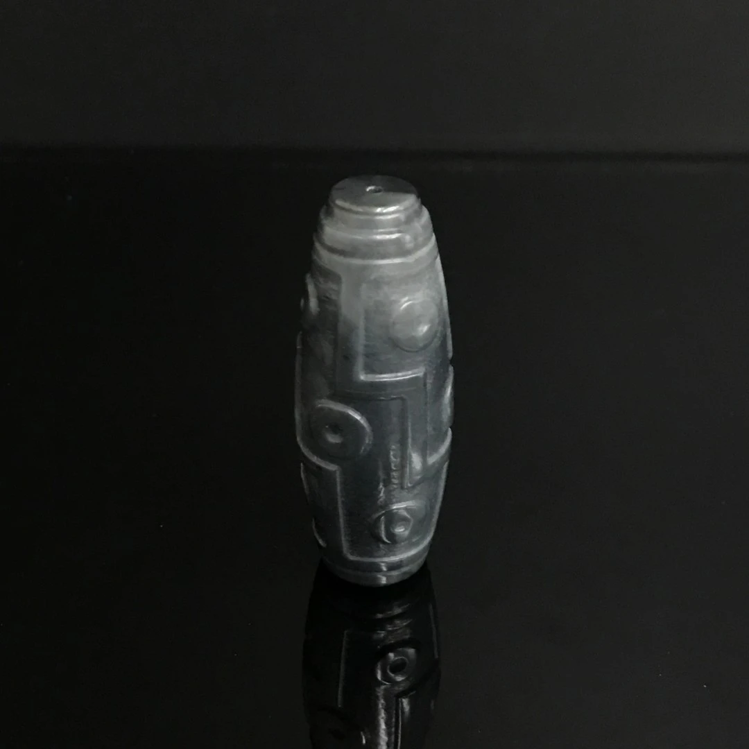 民国和田青花玉珠/409568/收藏/传承/【友谊文物商店】