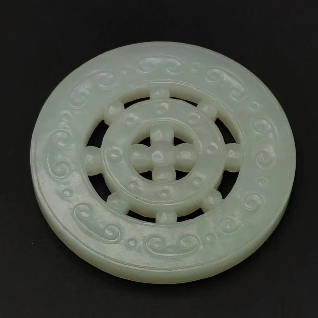 清中期法轮佩215446/收藏/传承/【友谊文物商店】