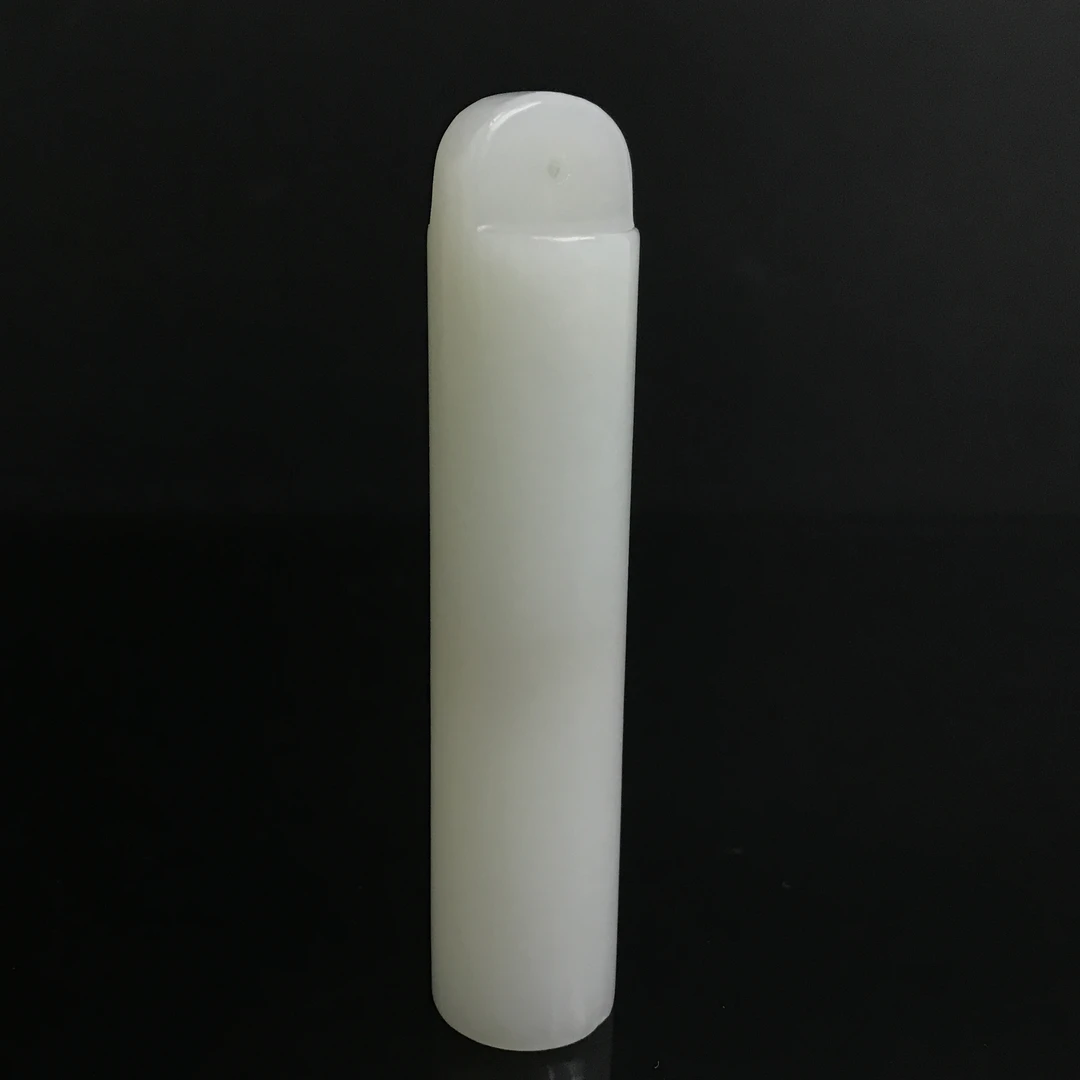 清中期和田玉翎管/508474/收藏/传承/【友谊文物商店】