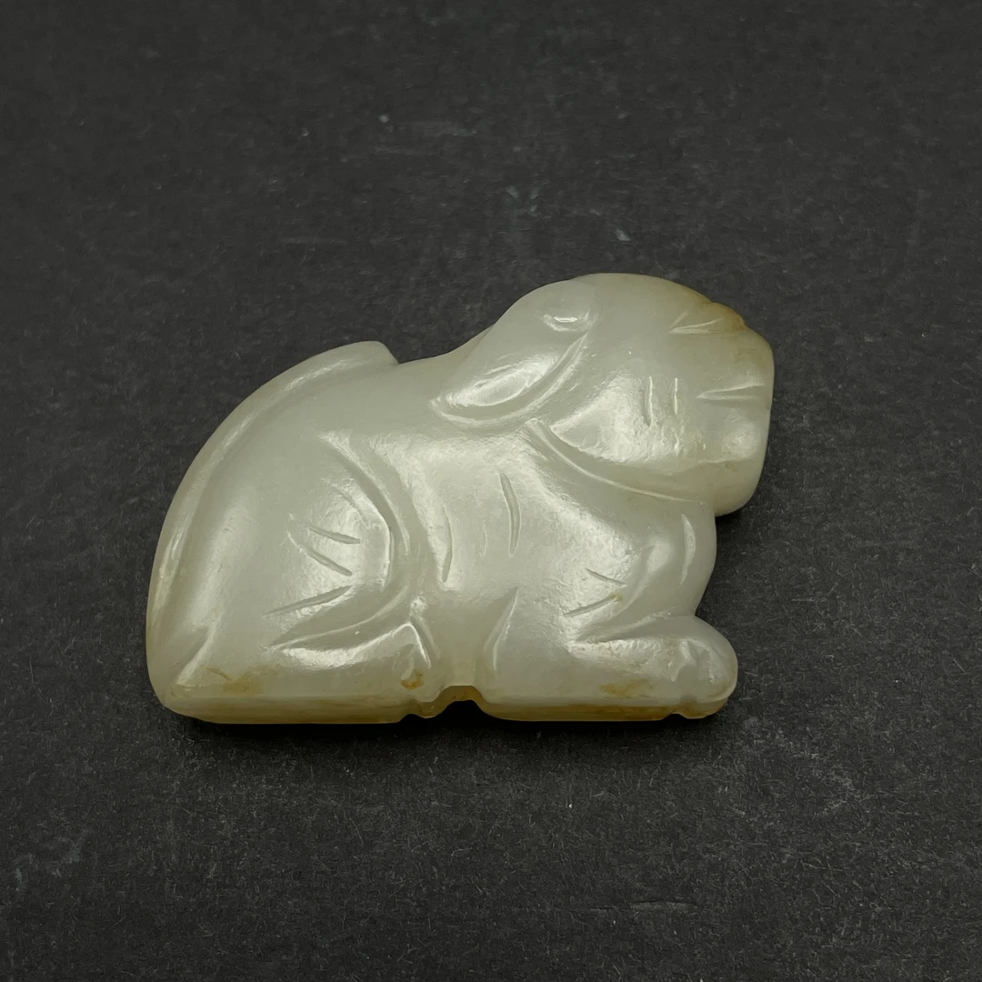 清代玉瑞兽170045/收藏/传承/【友谊文物商店】