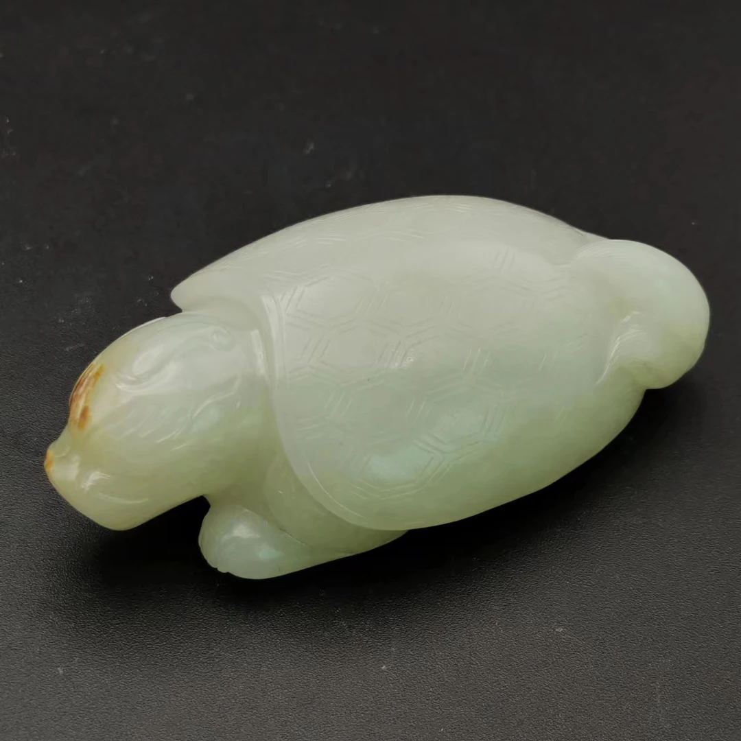 清中期玉龙龟237237/收藏/传承/【友谊文物商店】