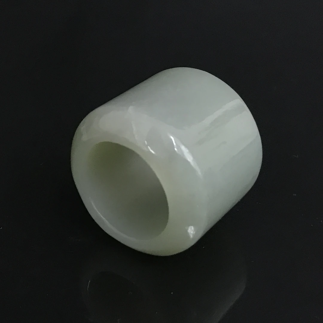 清代和田玉扳指/349107/收藏/传承/【友谊文物商店】