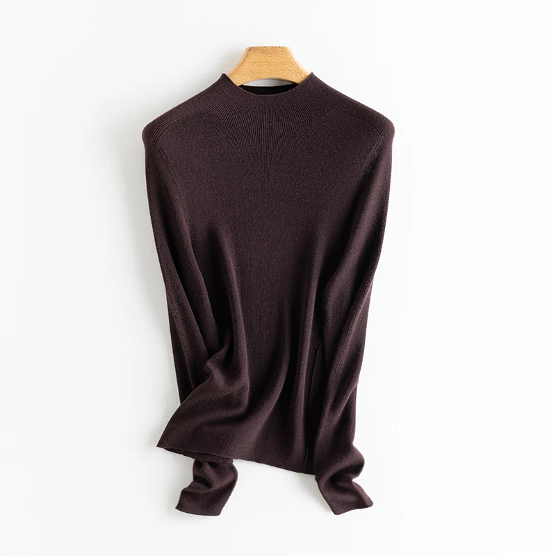 奢品专柜/美莉诺纯羊毛打底衫2370