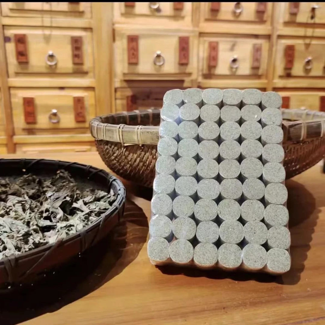 三年艾柱  艾叶加工而成，可用来做艾灸湖北蕲春发货