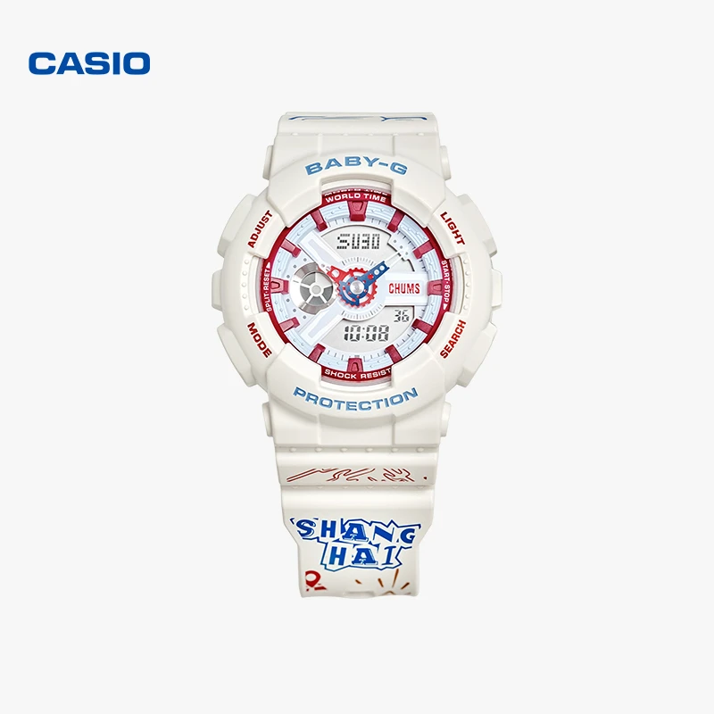 Casio/卡西欧BABY-G CHUMS合作款潮流时尚运动女表BA-110XCHUMS23