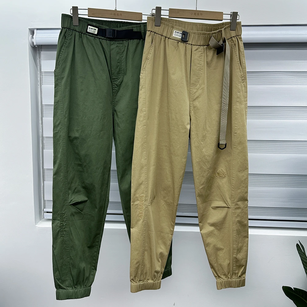 裤子百搭水洗时尚工装裤宽松#7C161