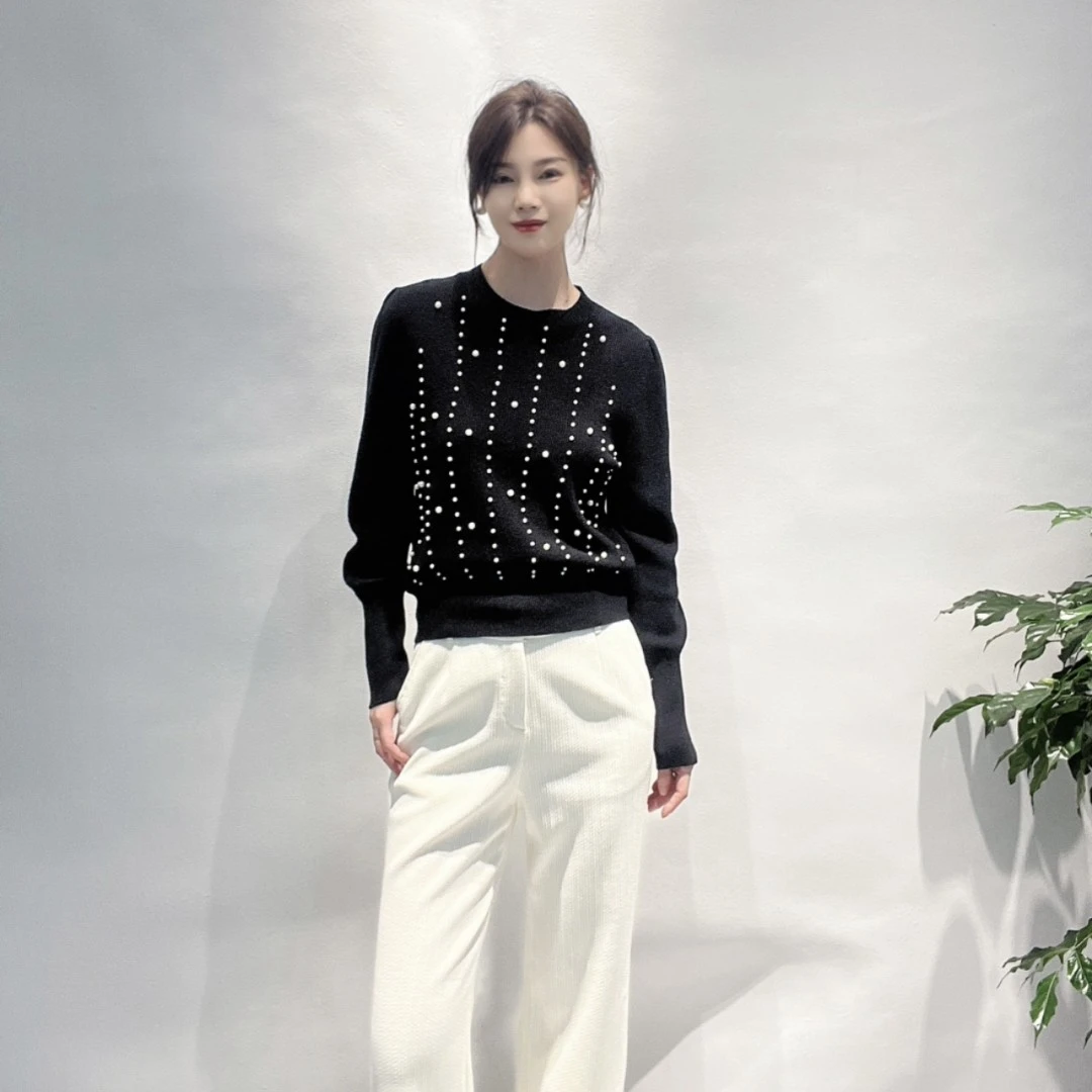 时髦洋气气质毛衣