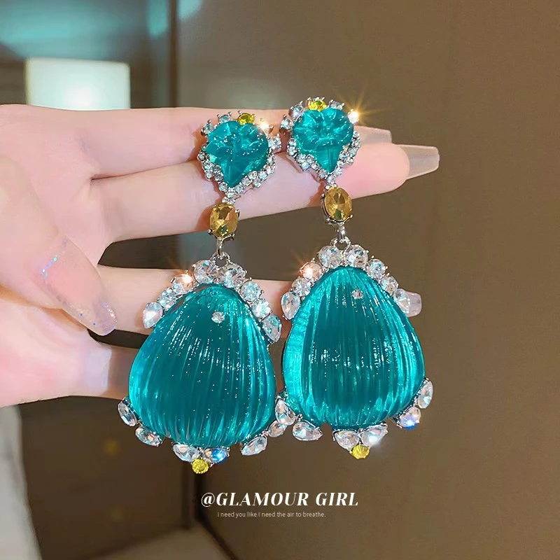 yuanzikou/媛姿蔻 合金耳饰 YZK-E56 时尚气质轻奢百搭耳环