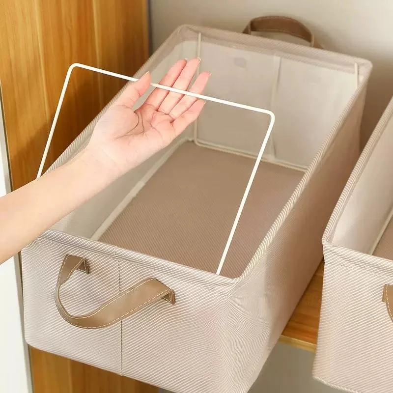 天竺棉抽屉式收纳盒可折叠储物整理盒家用衣柜衣服收纳整理盒