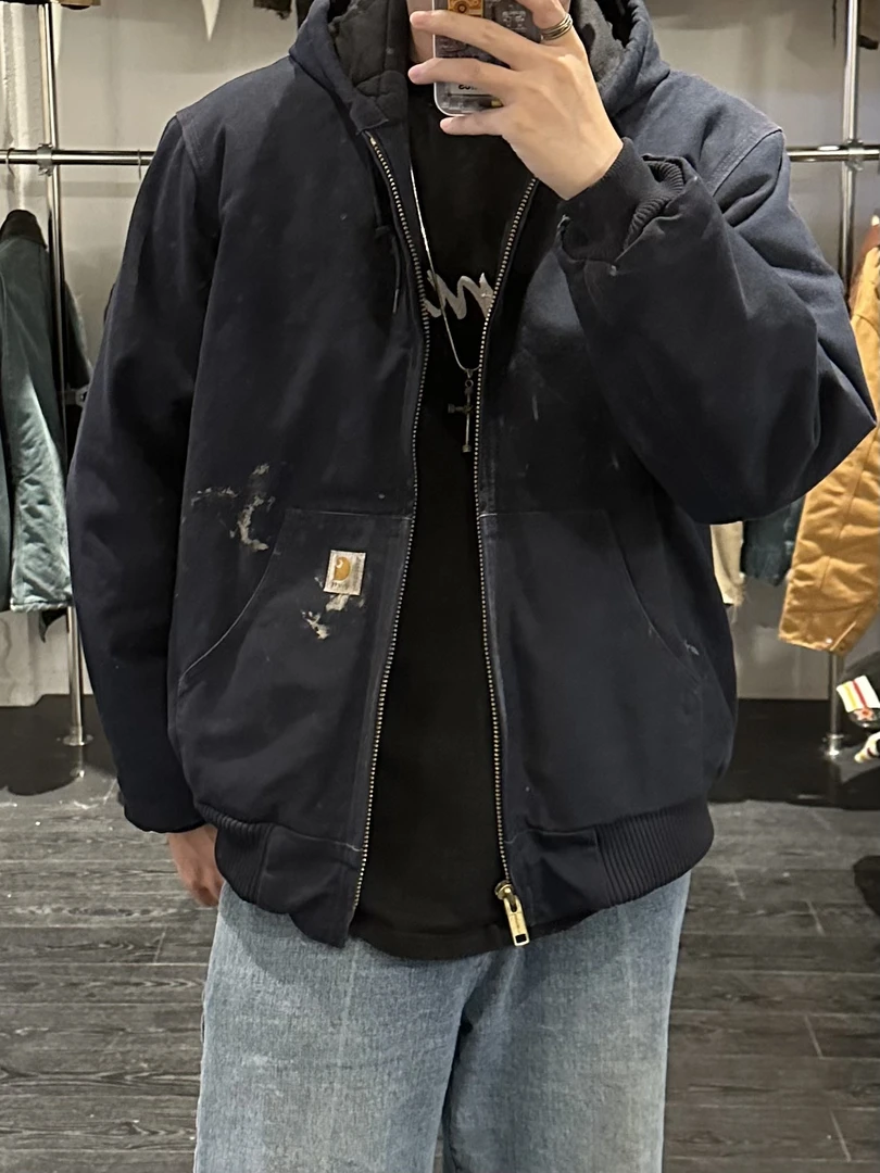13年产 J140 DNY Sz:M 美产藏蓝连帽外套Active Jacket