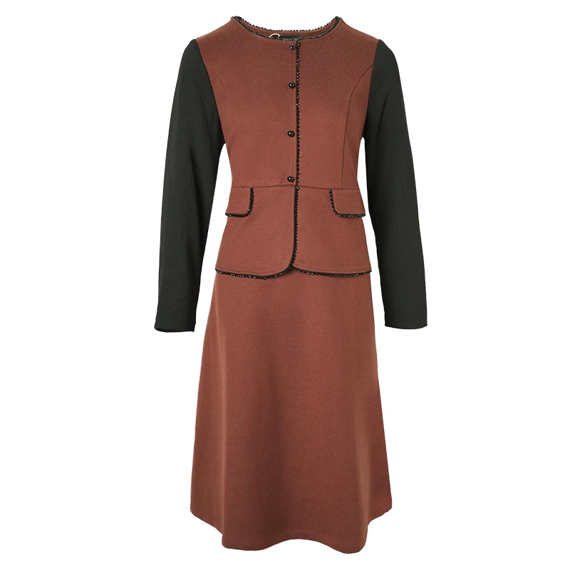 32497爱朴大码女装胖mm显瘦遮肉洋气减龄2024连衣裙