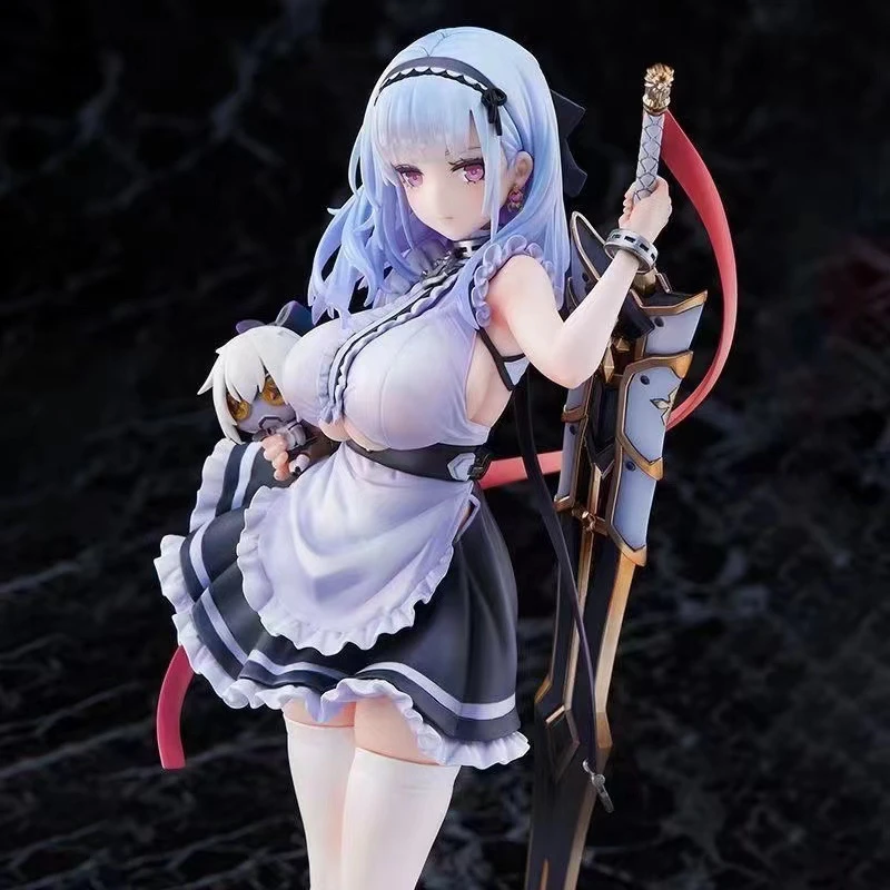 优质版动漫轻巡洋舰黛朵轻装版女仆装游戏周边模型摆件盒装手办