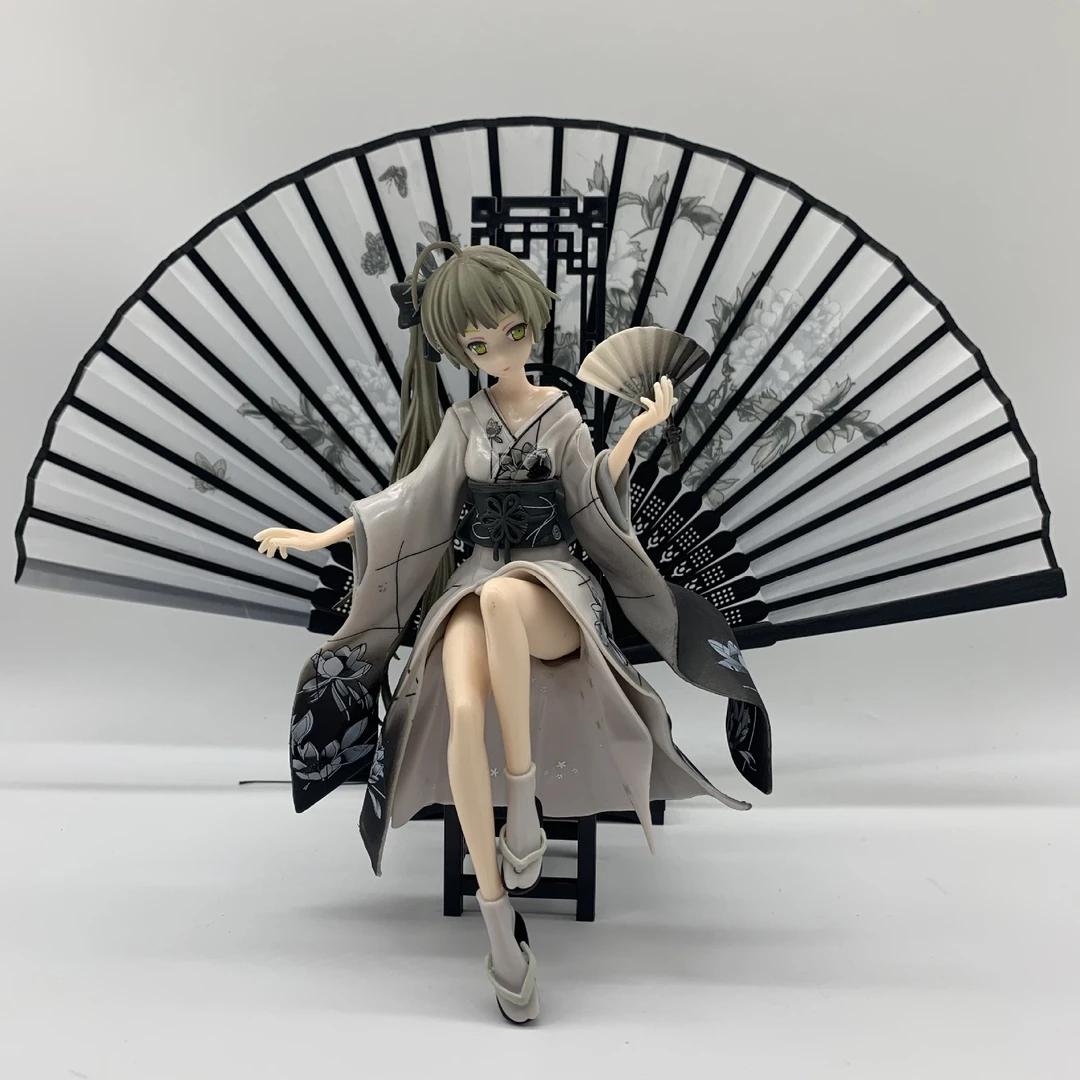 二次元缘之空穹妹 和服扇子 春日野穹 和风穹语 穹妹模型手办
